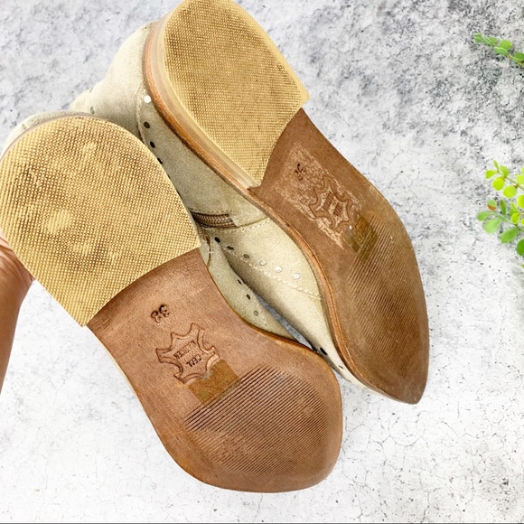 Free People Aquarian Tan Ankle Boot Taupe - Picture 7 of 9